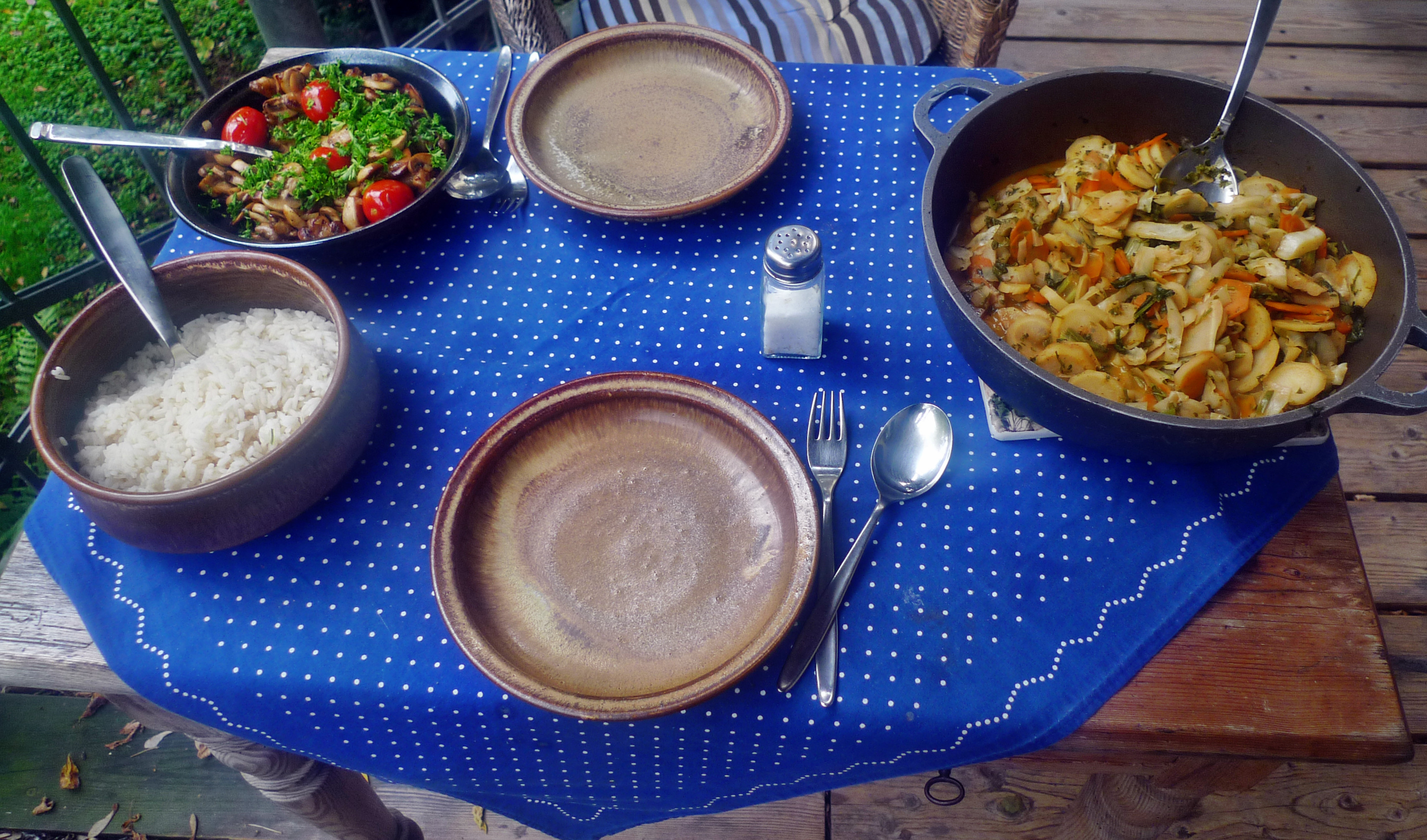 Gemüsepfanne-Reis-Champignon - 13.10.14   (15)