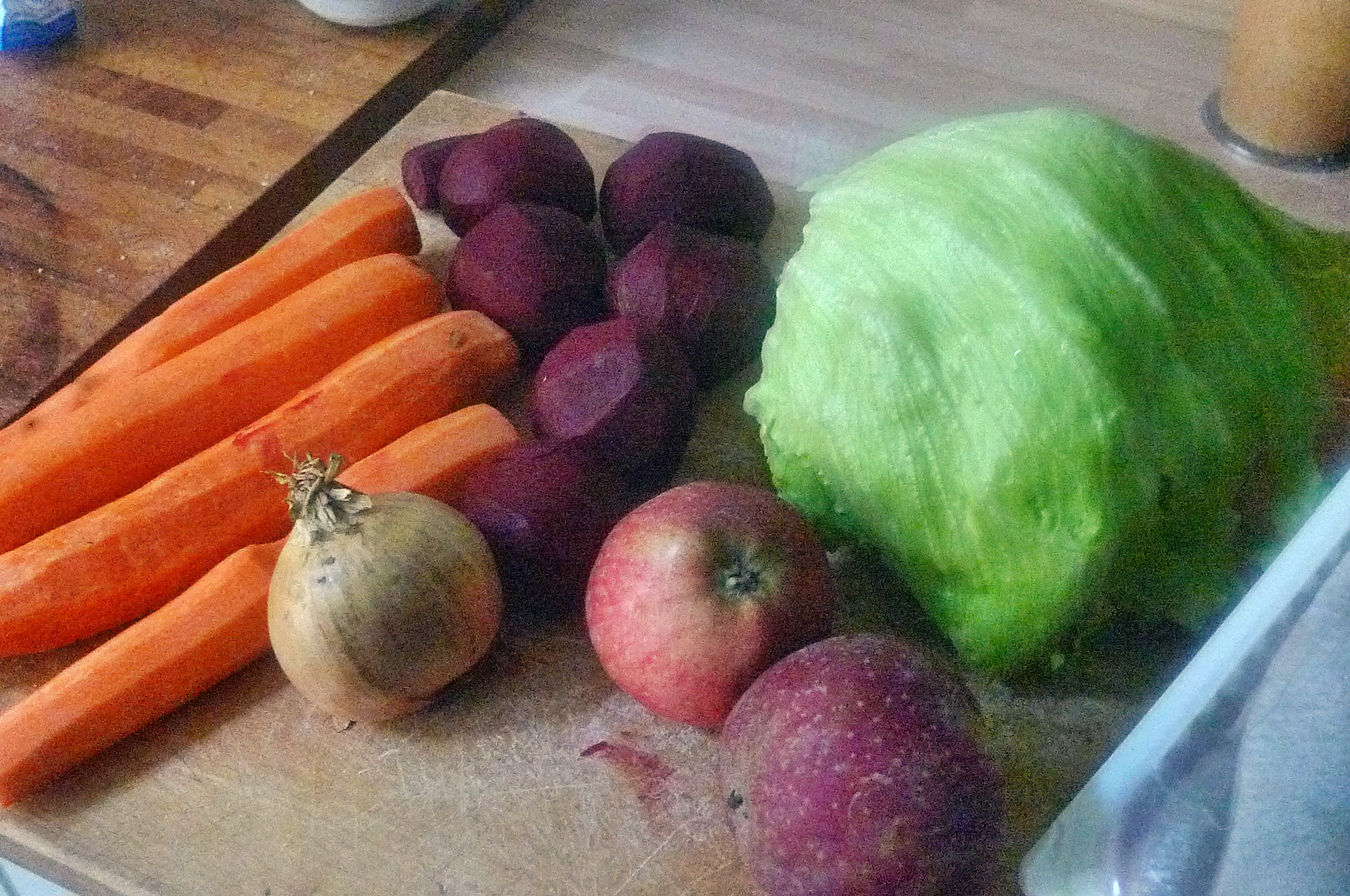Matjes,Rote Beete,Möhrensalat,Eisberg,Kartoffel - 5.10.14   (2)