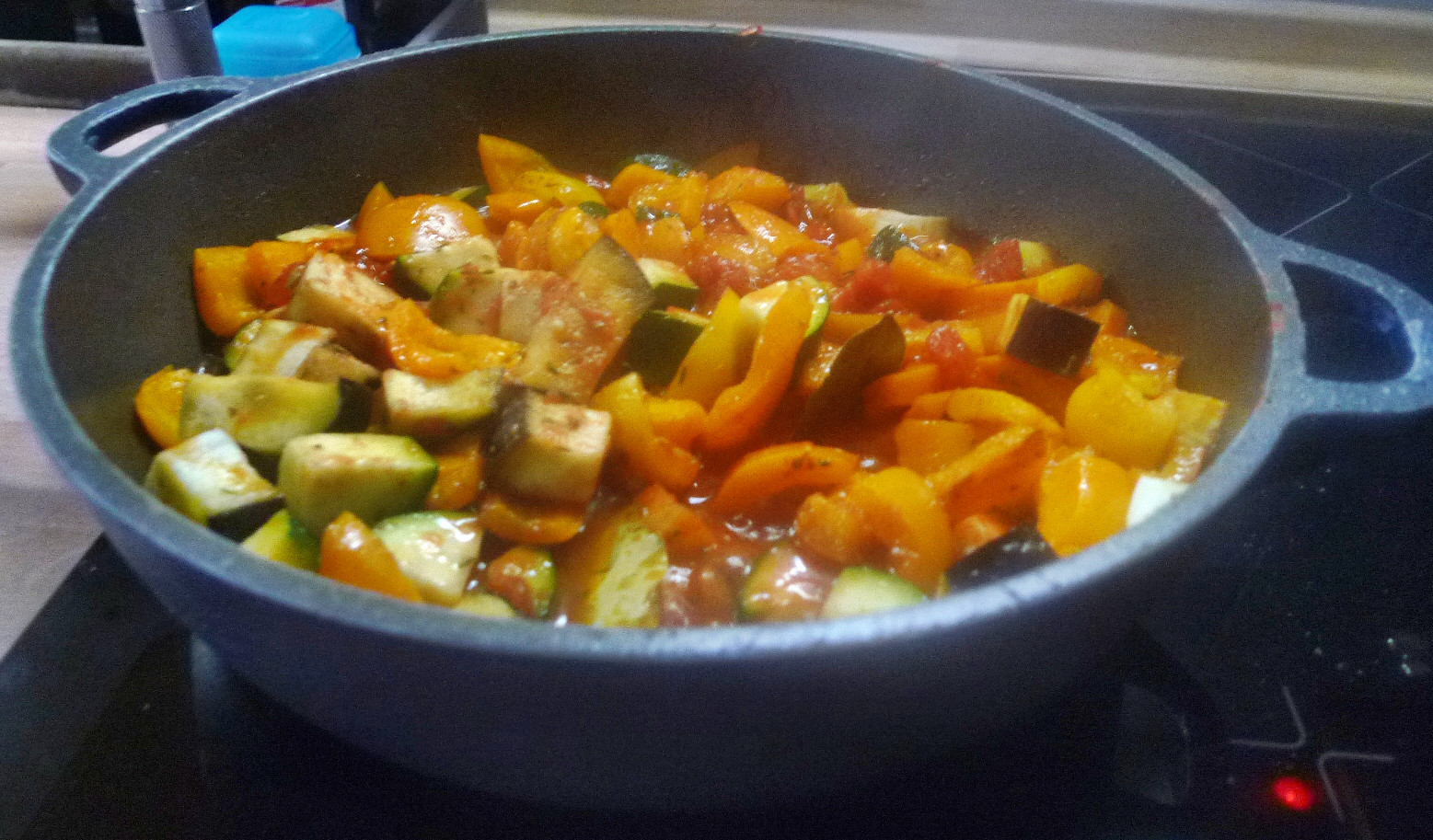Ratatouille mit selbstgemachte Nudeln - 10.11.14 (10)