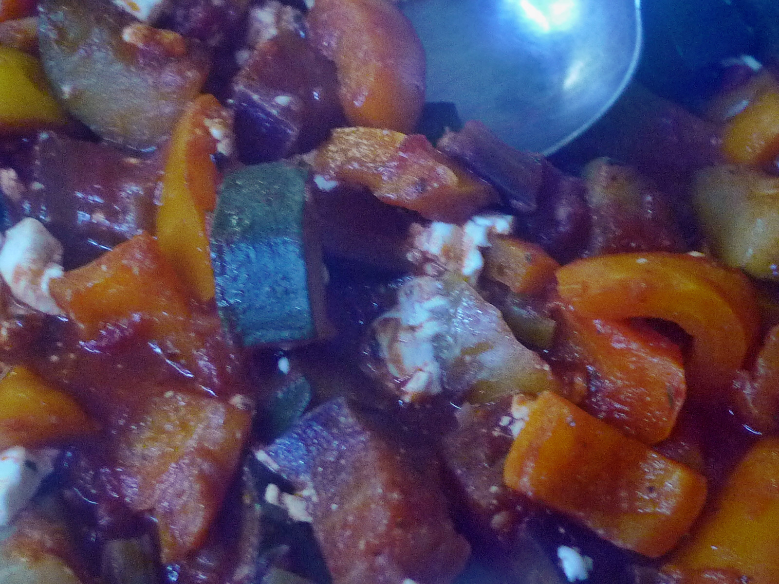 Ratatouille mit selbstgemachte Nudeln - 10.11.14 (10e)