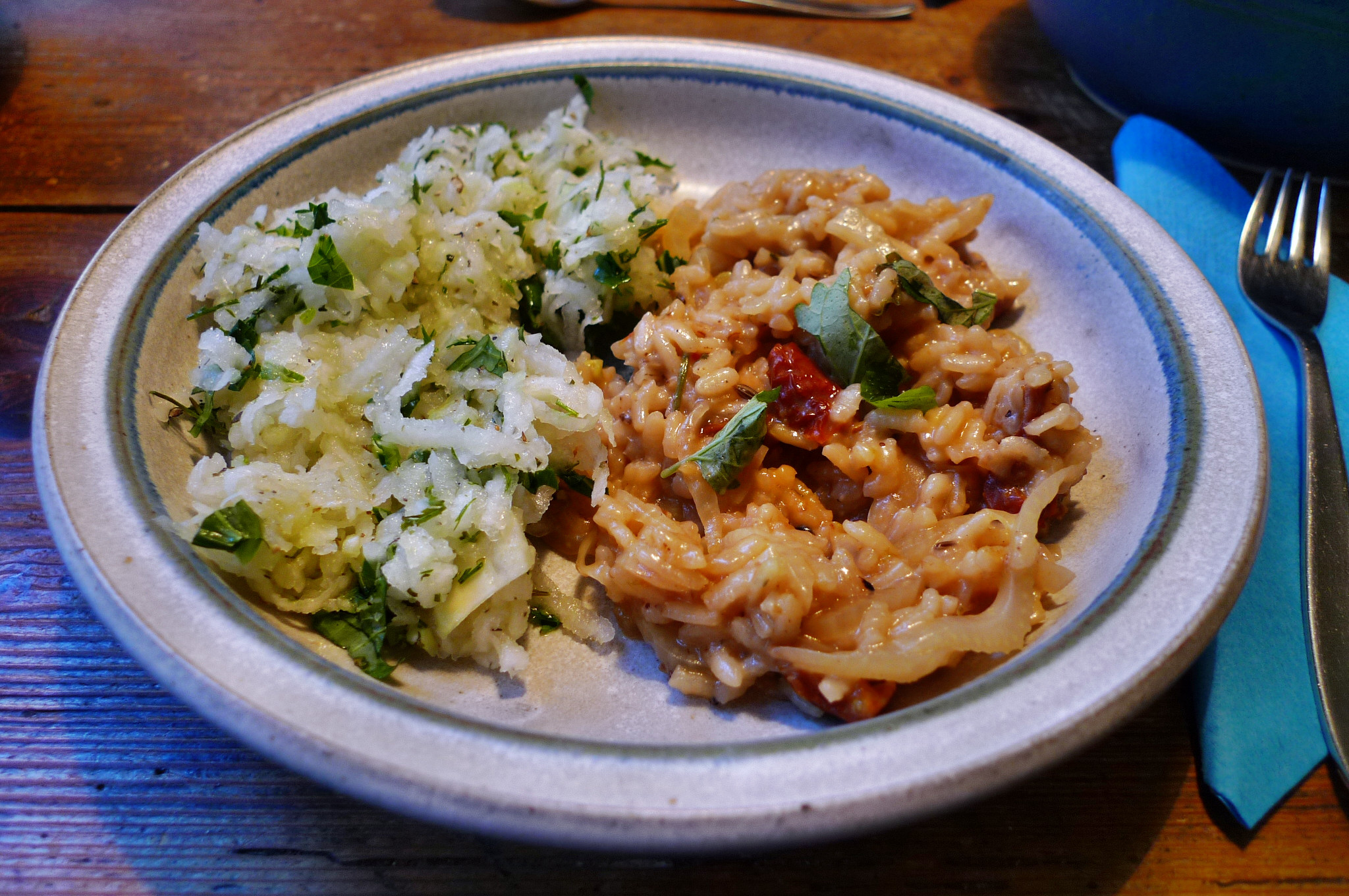 Fenchelrisotto,Kohlrabisalat -3.3.15 (12)
