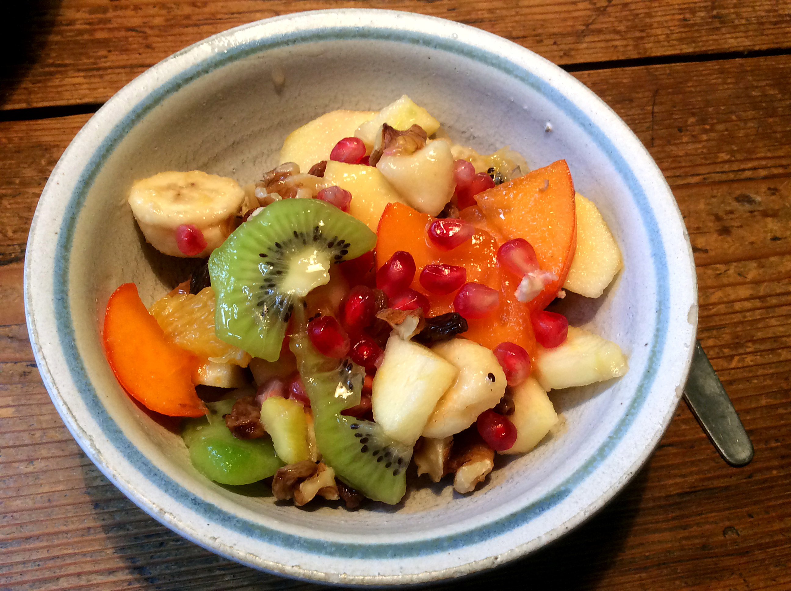 Nudeln mit Snackpaprika,Obstsalat,vegetarisch - 13.12.15 (22)