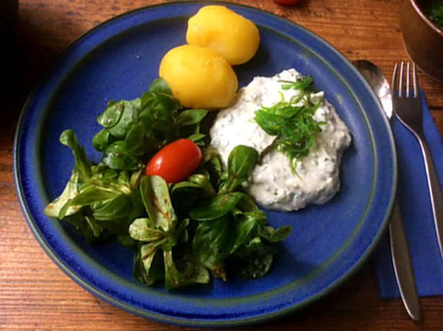 16.4.16 - Quark,Kartoffeln,Feldsalat   (4)