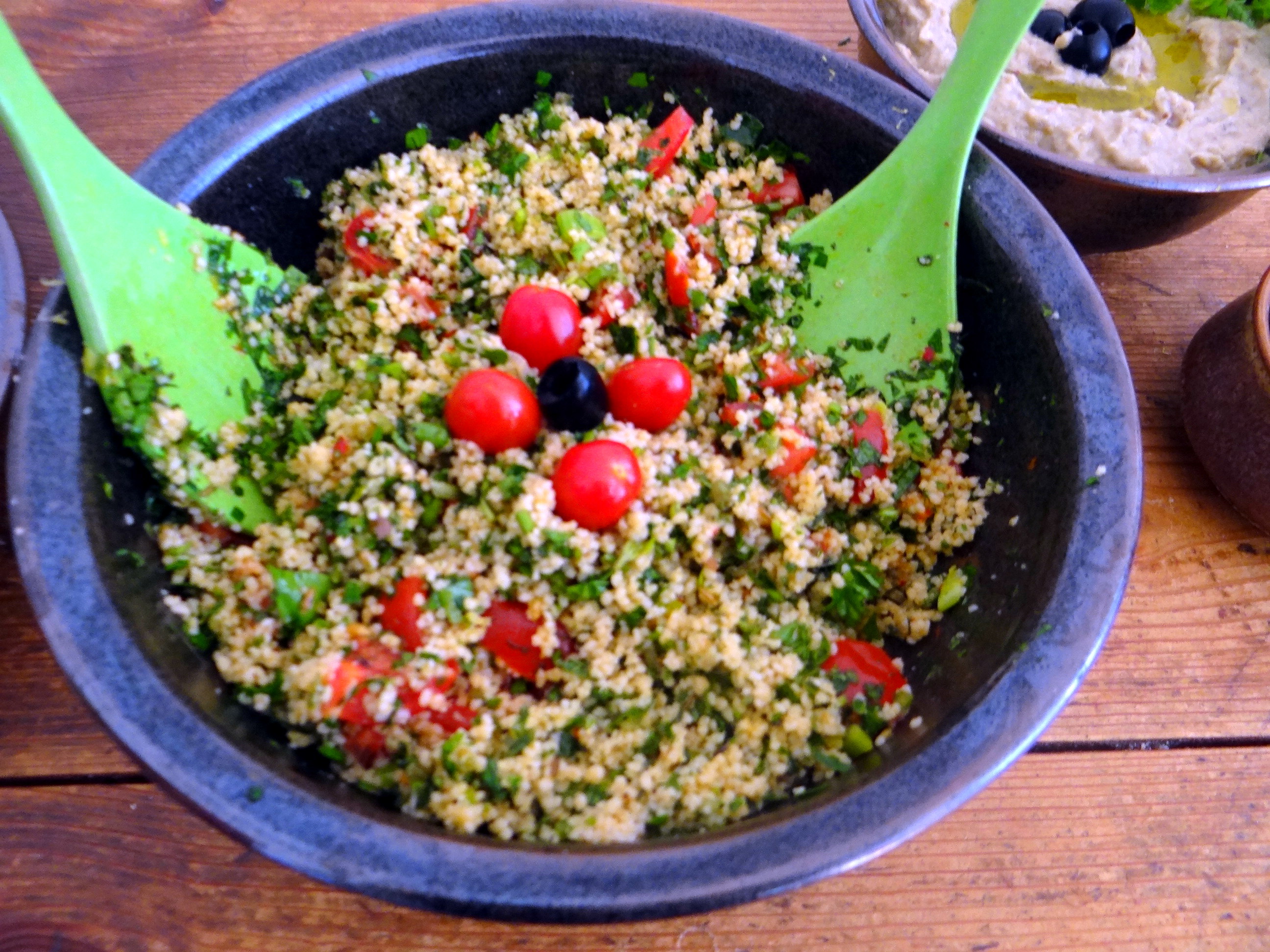 Tabouleh,Baba Ganoush,Quarkspeise, (9)
