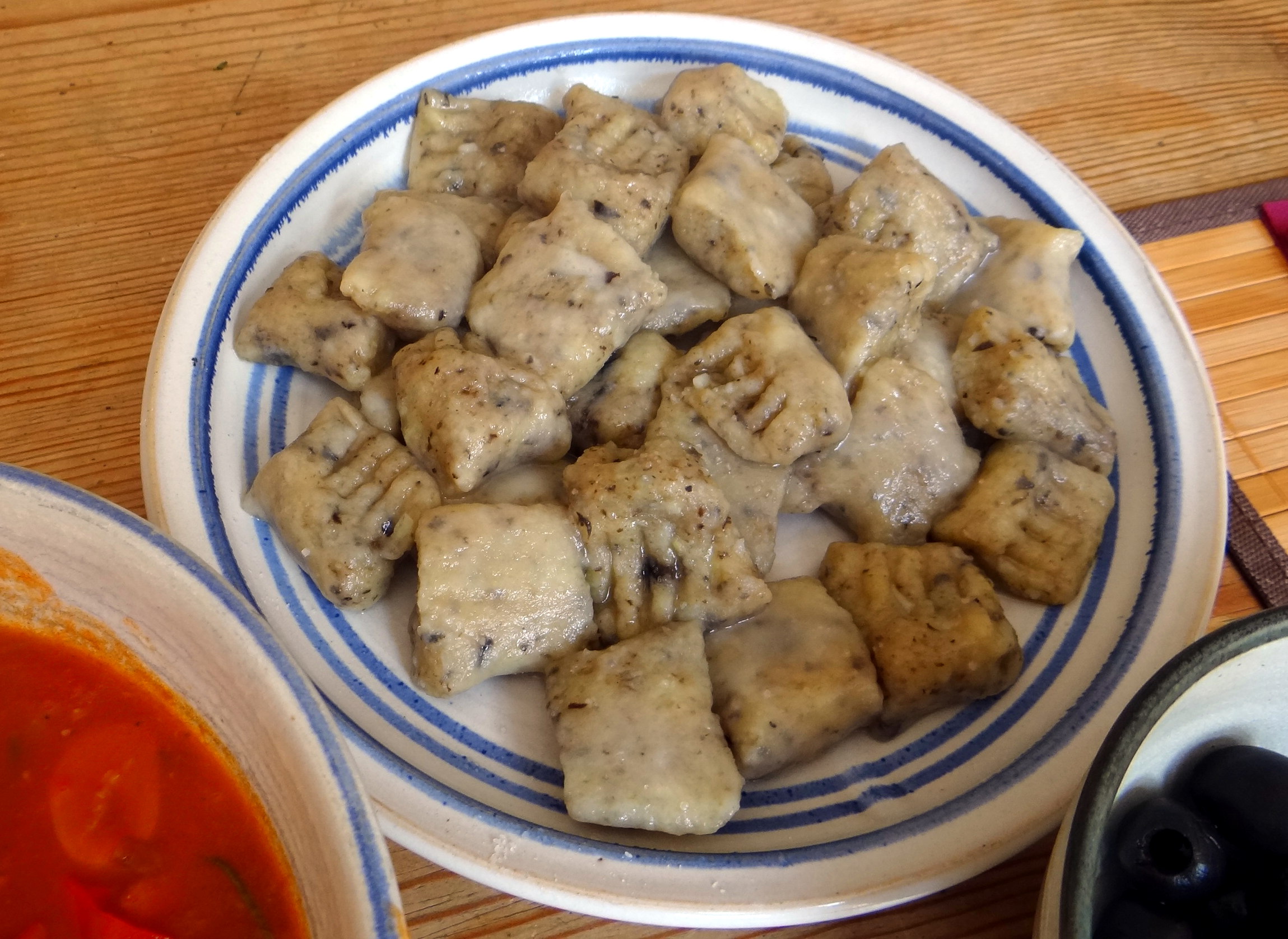 Oliven Gnocchis,Salat (12)