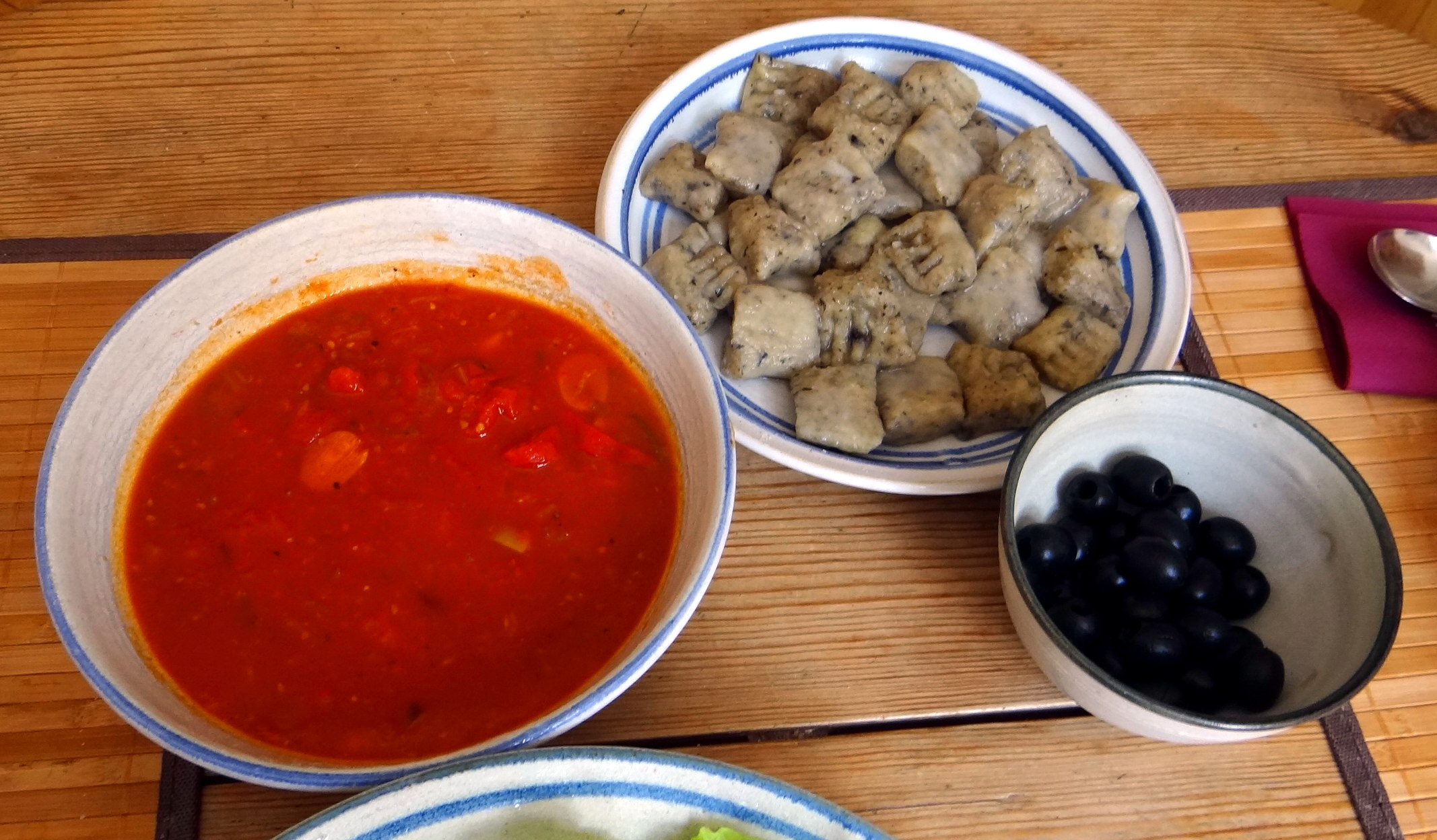Oliven Gnocchis,Salat (14)