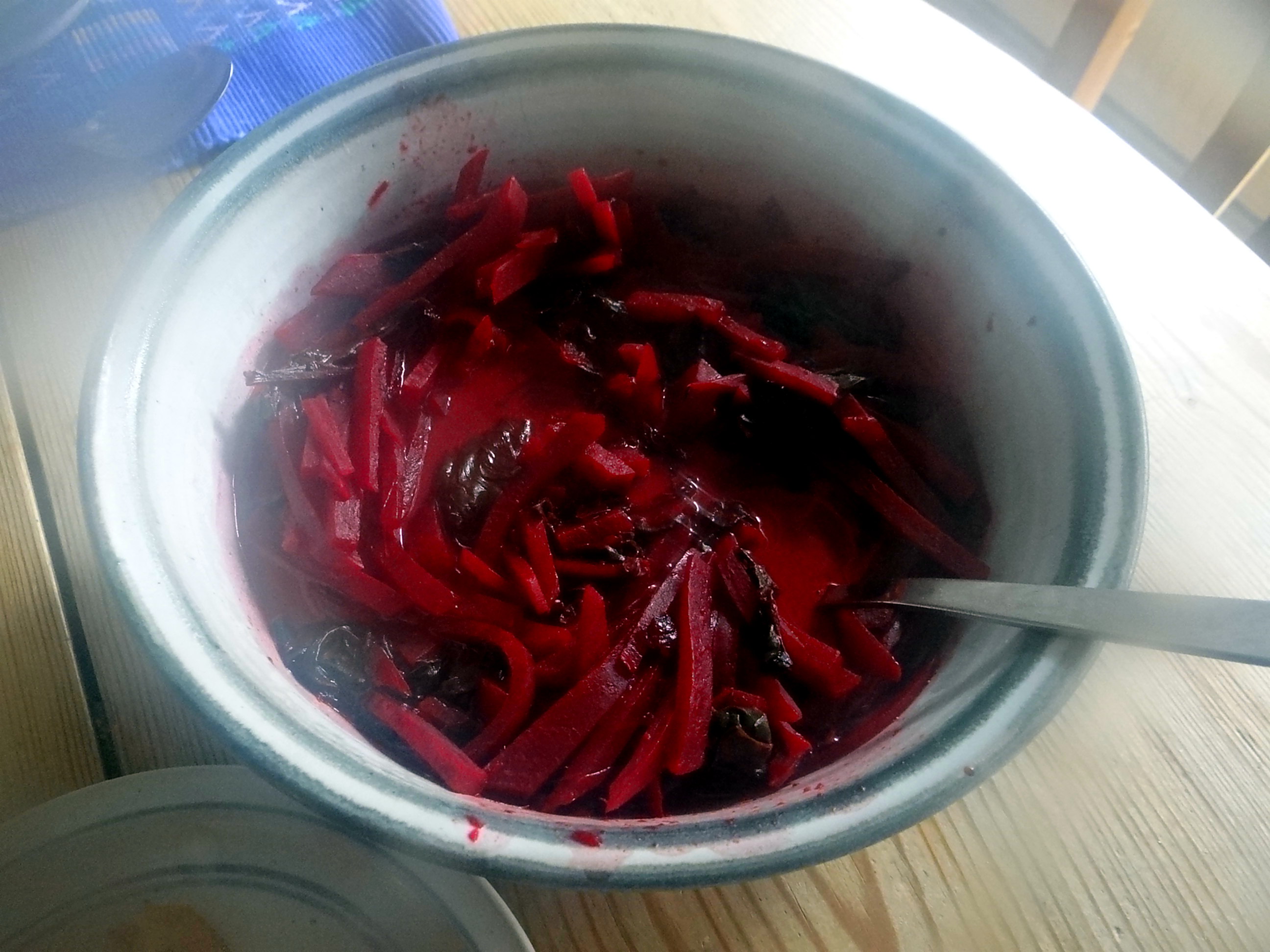 Rote Beete Gemüse,Garnelen,Pellkartoffeln (11)