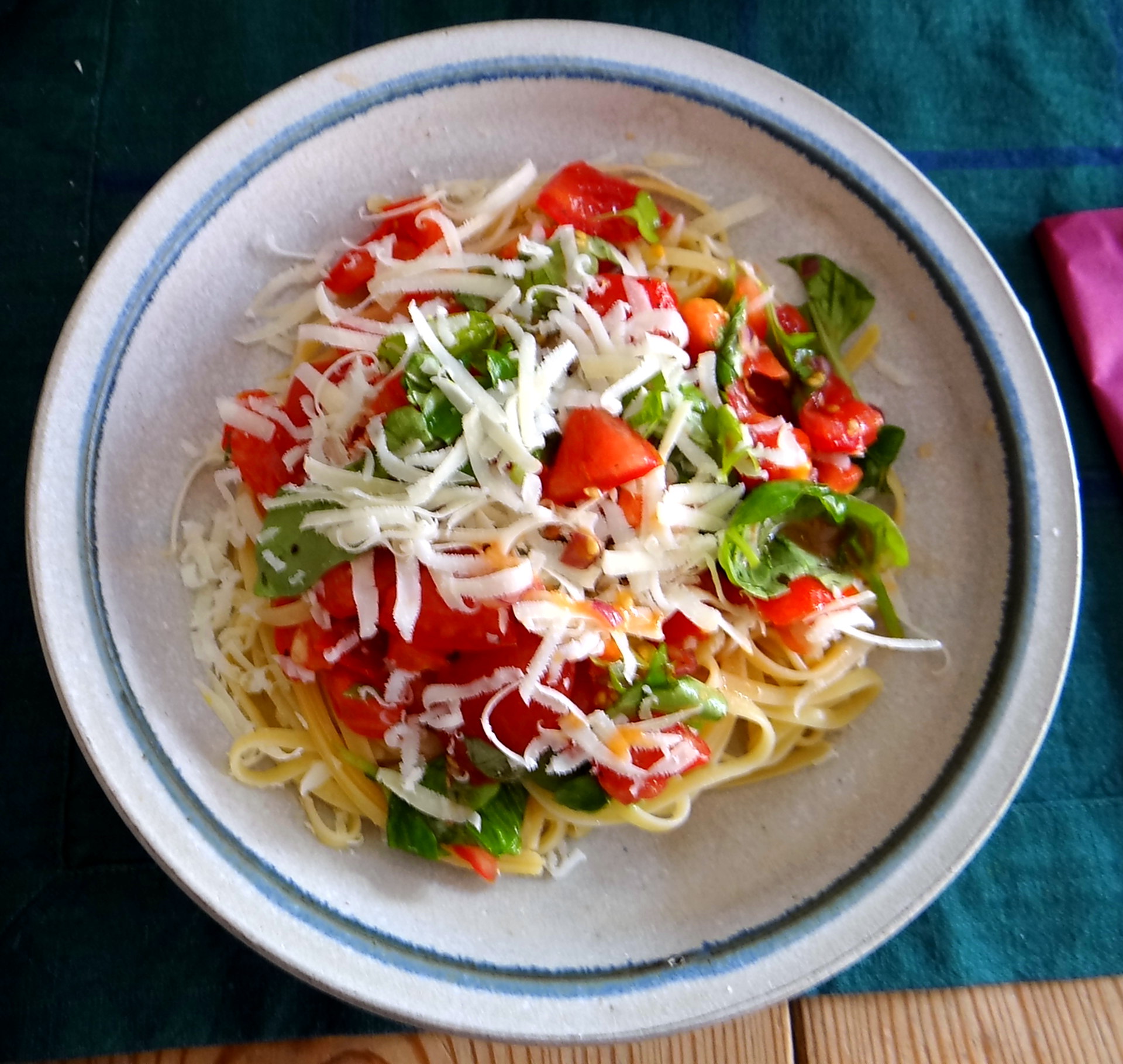 Spaghetti mit Tomatensugo (1)