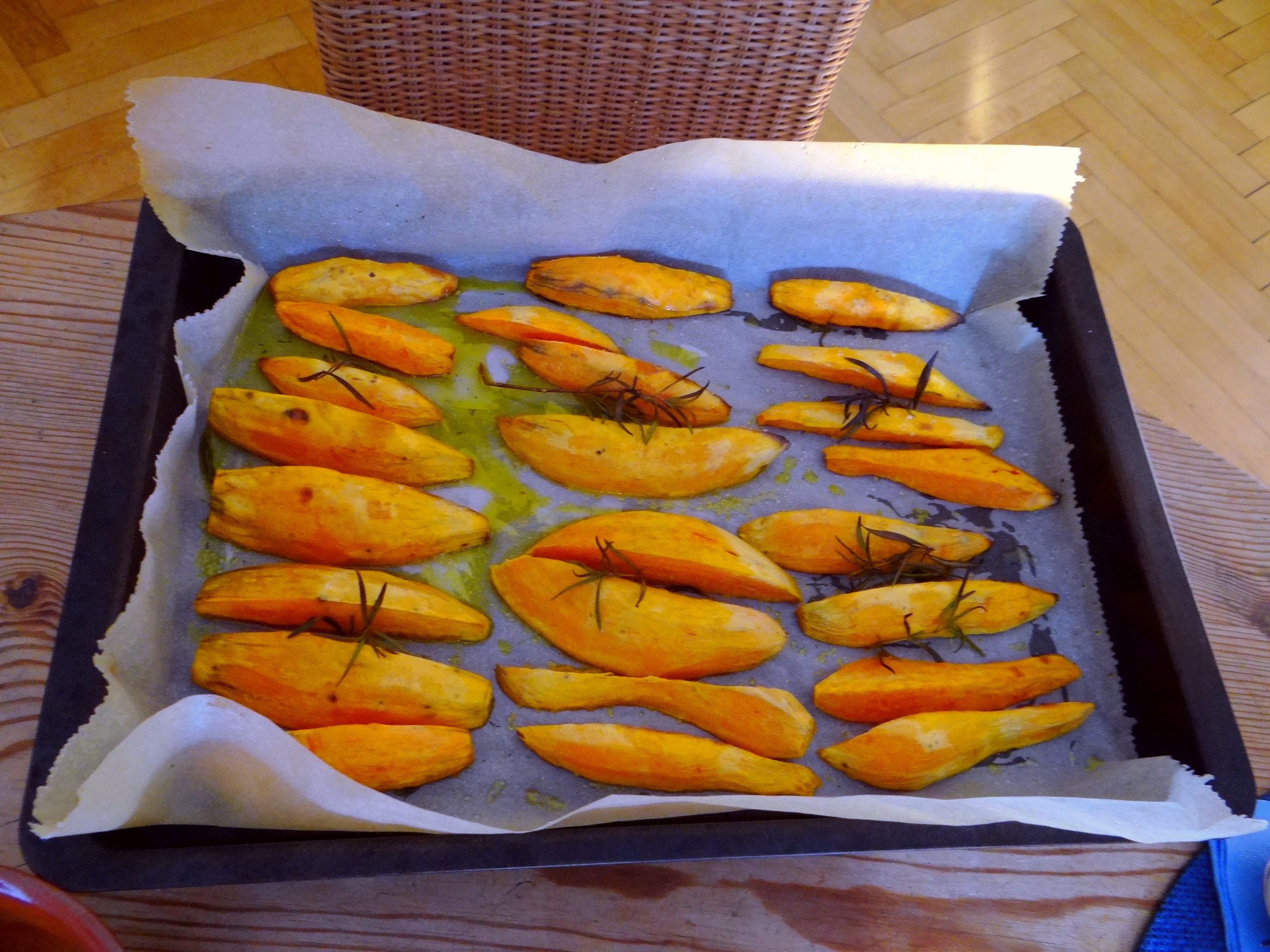 Orientalische Spezialitäten,Baba Ganoush,Süßkartoffel Pommes (15)
