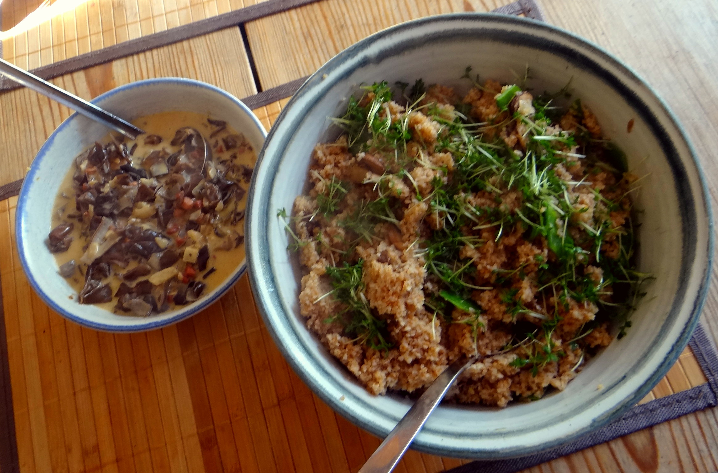 Vollkornbulgur,Pilze,Kaiserschoten (11)