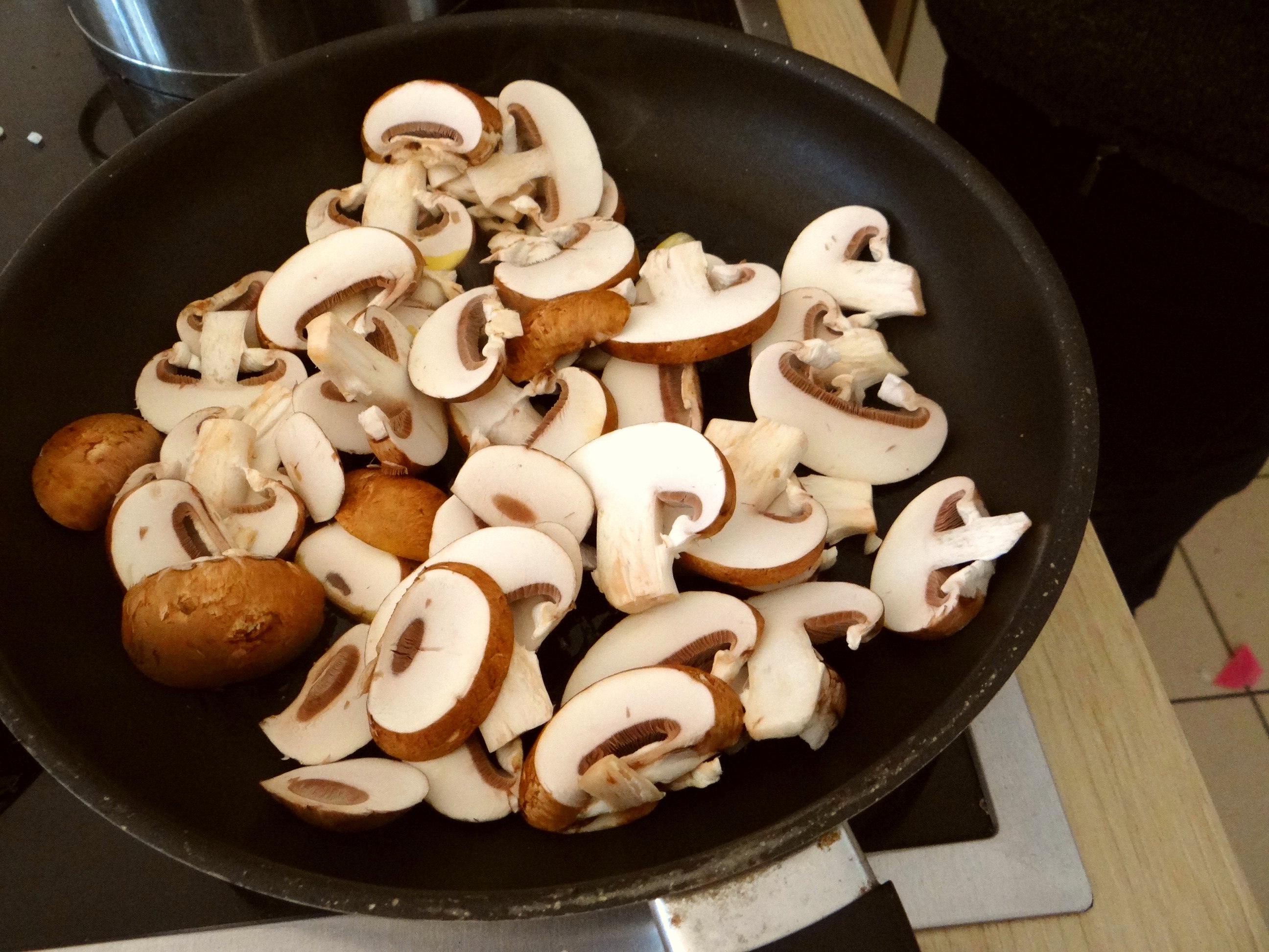 Vollkornbulgur,Pilze,Kaiserschoten (8)