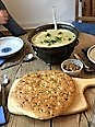 Feine Kartoffelsuppe,Foccacia (2)