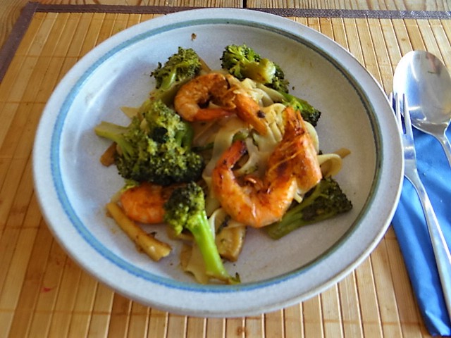 Brokkoli mit Garnelen (19)