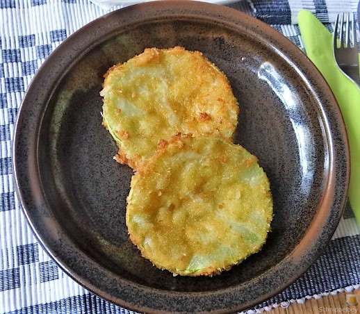 Frittierte Zucchini mit Gorgonzolasauce (26)