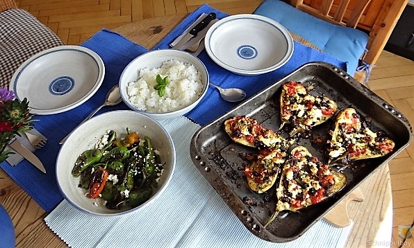 Auberginen,Tomate,Feta,Pimientos,Reis (4)