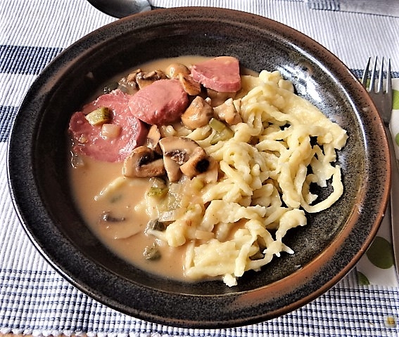 Zunge,Champignon Ragout (2)