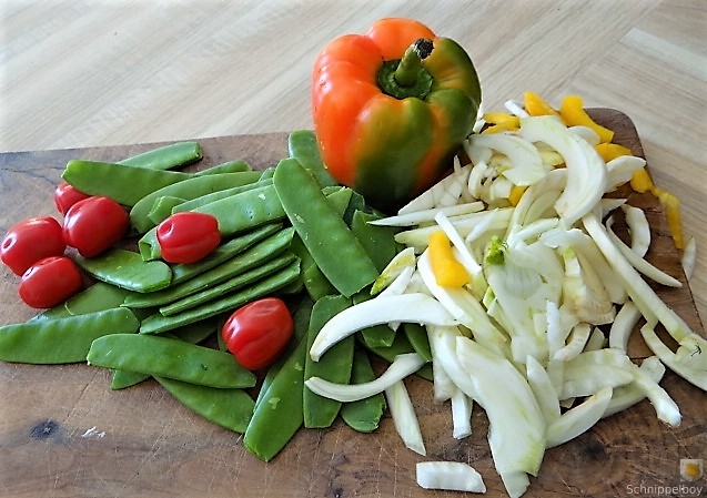 Wokgemüse mit Reisnudeln (7)