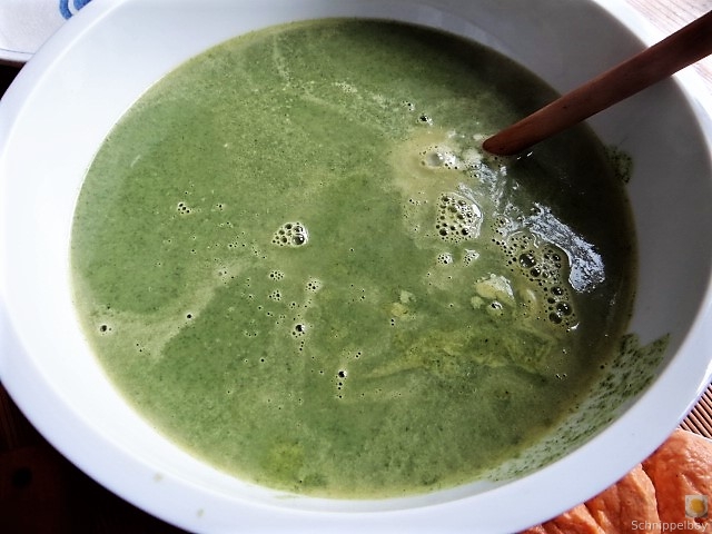 Brennesselsuppe mit Ricottanocken (1)