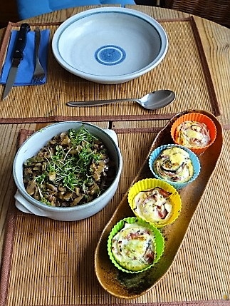 Zucchini Röllchen mit Champignon (19)