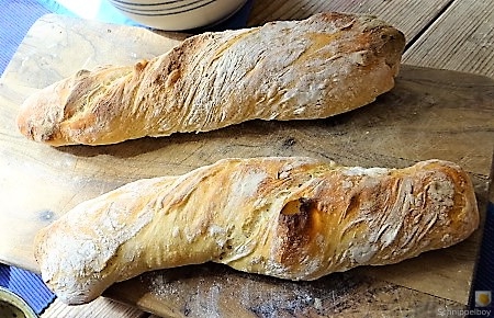 Baguette, Humus, Snack (9)