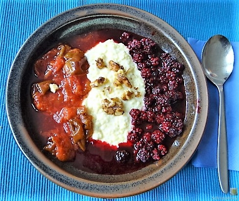 Hirsebrei und Kompott (4)